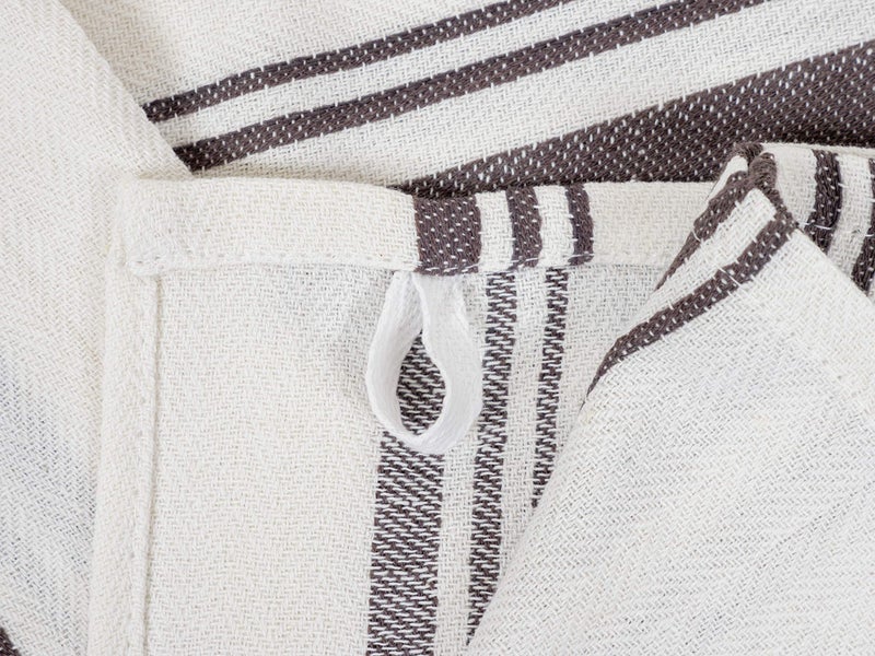 KAF Home Assorted Flat Kitchen Towels |100% Cotton - 18 x 28 inches | Ultra Absorbent Soft Dish Towels | Perfect for Cooking, Cleaning, and Drying Hands (Gray, 18 x 28-10 Pack) - Image 5